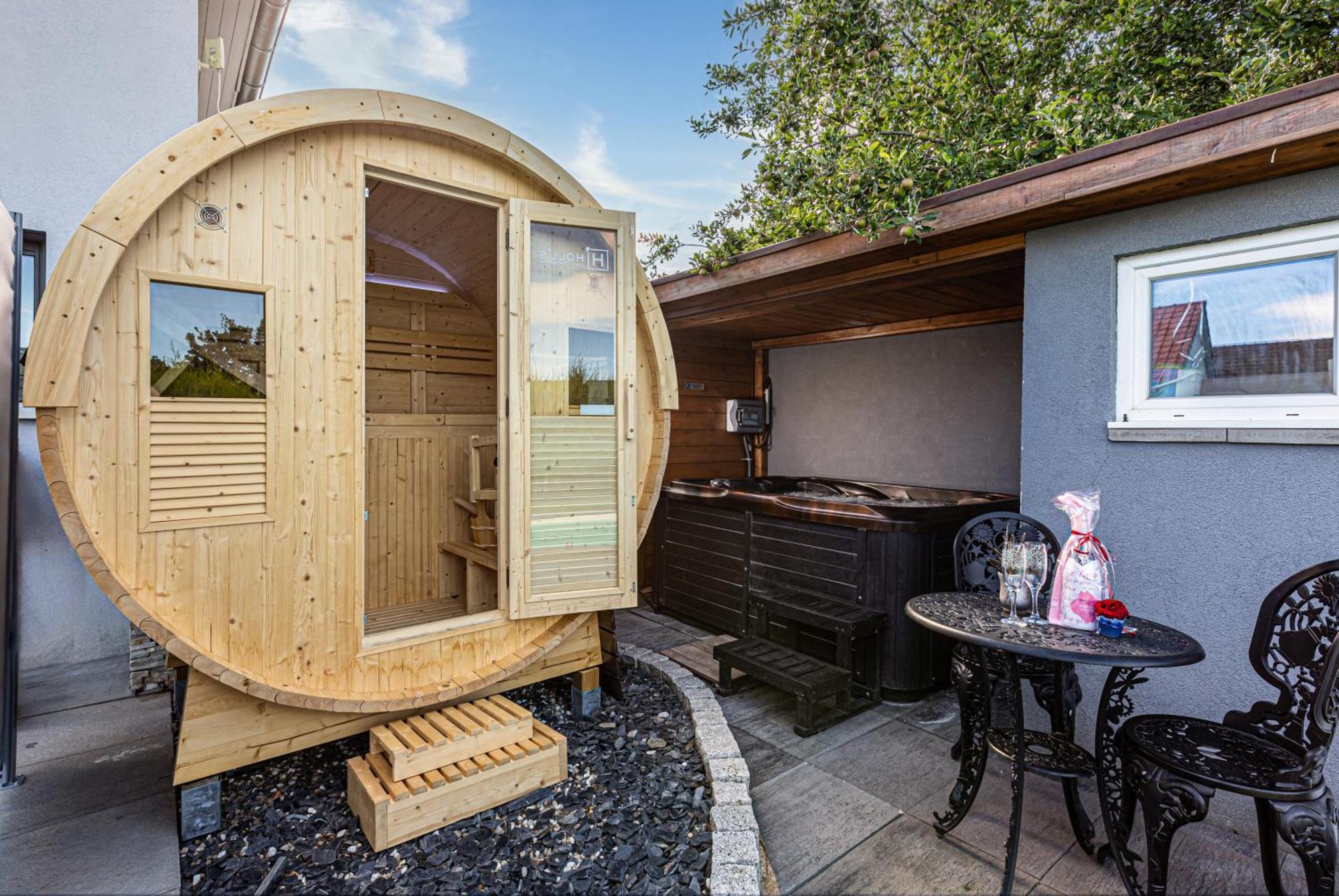 Gites Spa Strasbourg - Studio Romantique, Jacuzzi, Sauna, Terrasse Privee Furdenheim エクステリア 写真